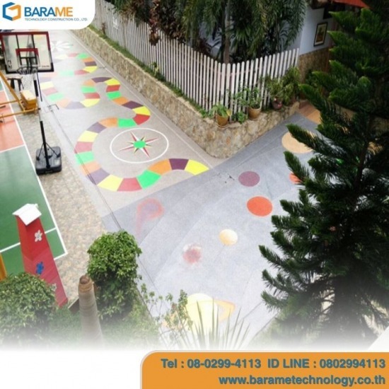 พื้นโพลีไวนิลคละสีชนิดเคลือบแข็ง - บารมี - Poly Vinyl / Color Flakes ราคา